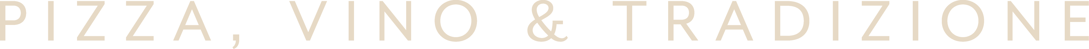 Pizza, Vino & Tradizione
